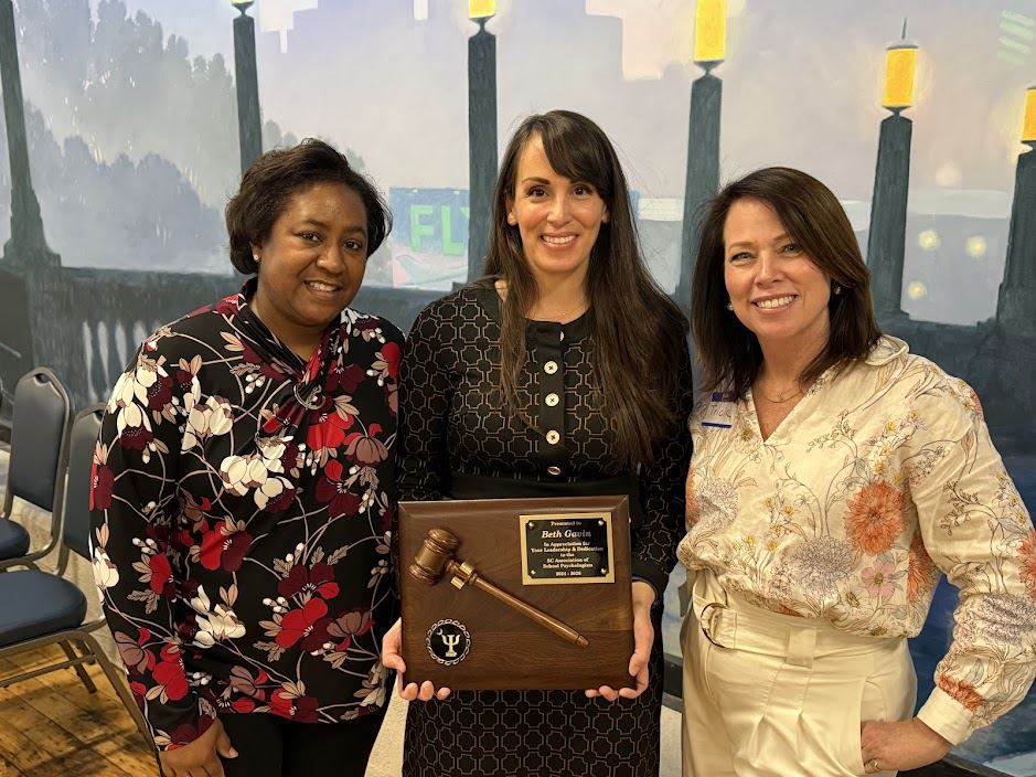 Beth Gavin, Dr. Patricia Daughtry, and Dr. Tanya Irby Tucker